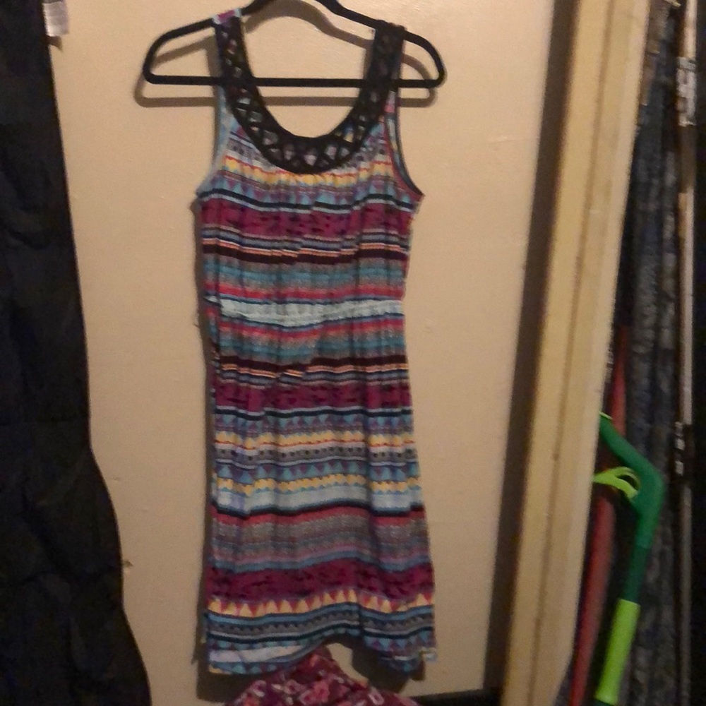 Aztec Print short sundress